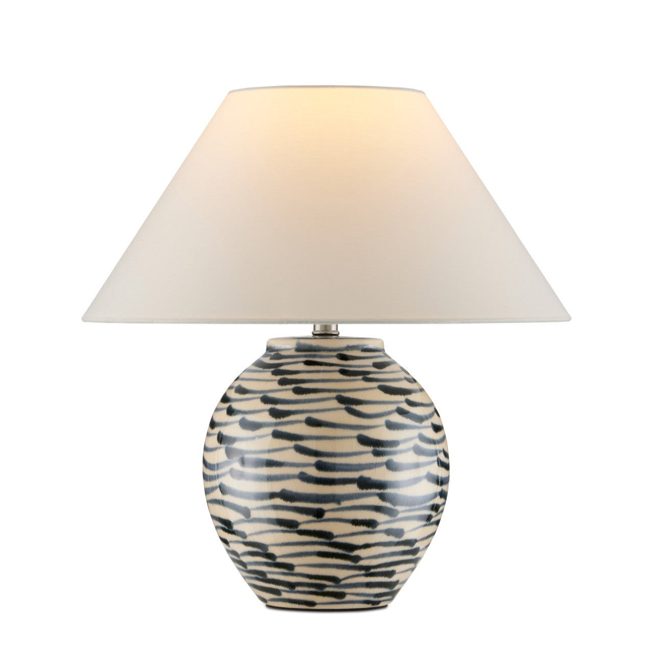 Minnows Blue Table Lamp