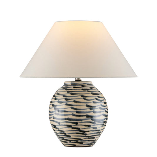 Minnows Blue Table Lamp