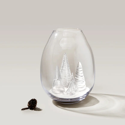 Simon Pearce Modern Snow Globe | LIMTED EDITION