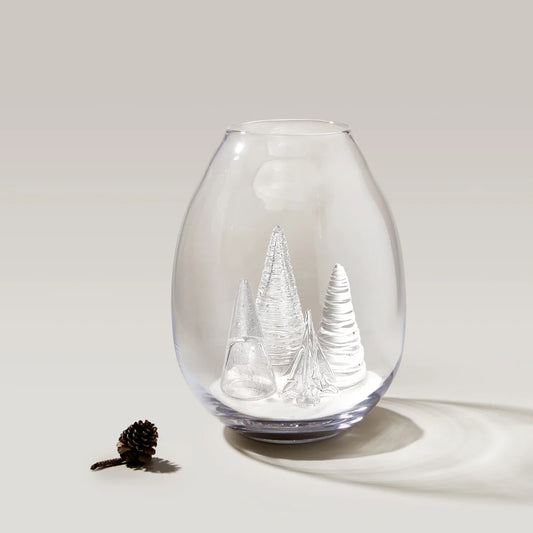 Simon Pearce Modern Snow Globe | LIMTED EDITION