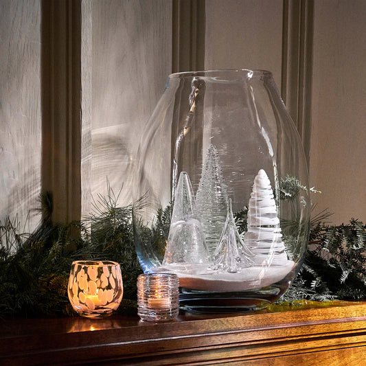Simon Pearce Modern Snow Globe | LIMTED EDITION