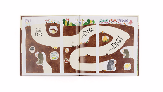 "Muswell Mole and the Buried Treasure" Book | Jellycat