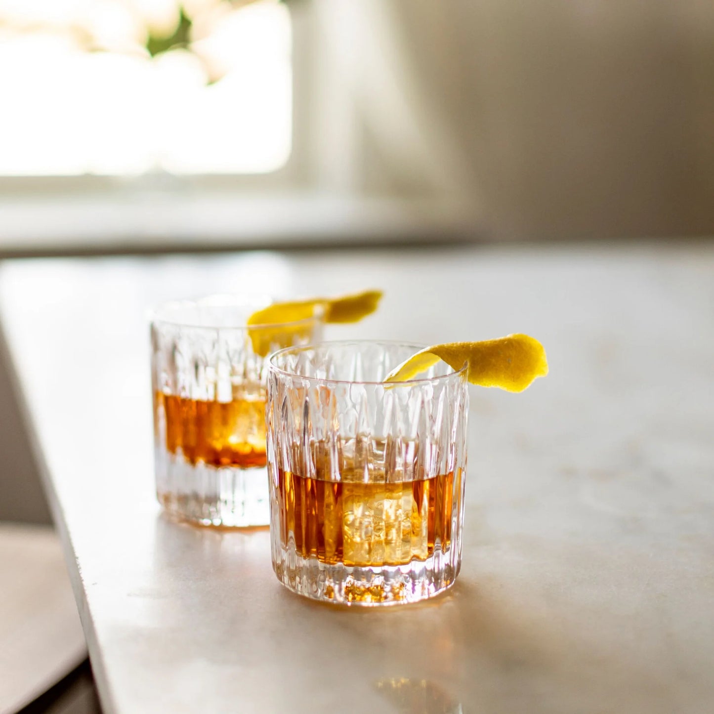 Simon Pearce Montpelier Double Old-Fashioned, Set of 2