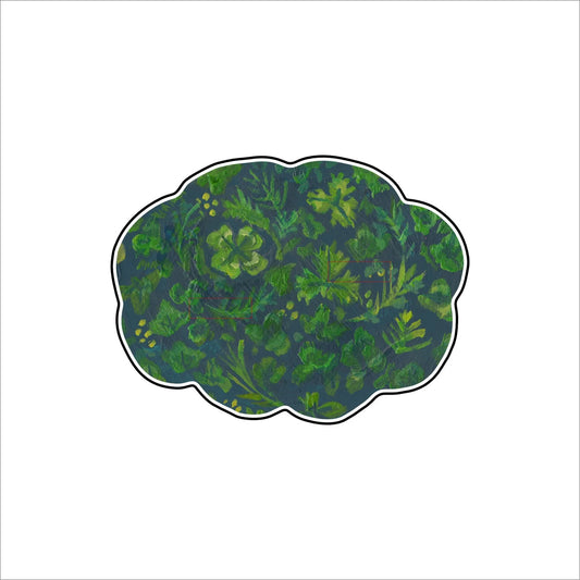 Moss and Clover Large Double Stand