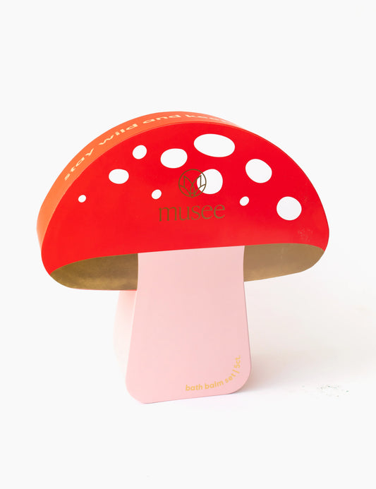 Musee Mushroom Bath Balm Set