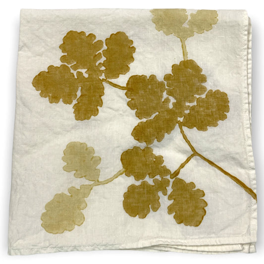 Set of 4 Rovere Mustard Napkin 20x20 - Bertozzi