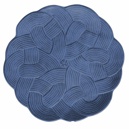 Juliska Le Panier Mystic Knot Denim Charger Plate
