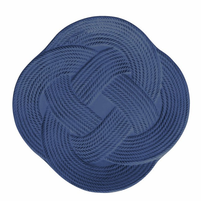 Juliska Le Panier Mystic Knot Denim Dessert/Salad Plate