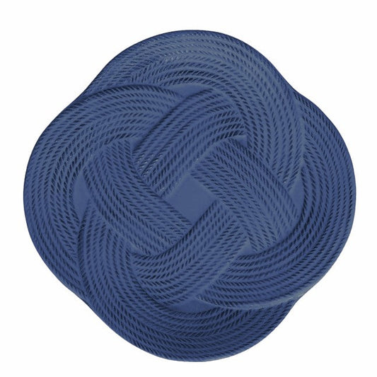 Juliska Le Panier Mystic Knot Denim Dessert/Salad Plate