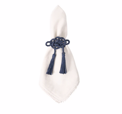 Juliska Mystic Knot Napkin Rings (Set of 4)