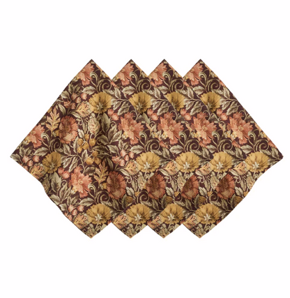 Juliska Willa Amber Napkins, Set of 4