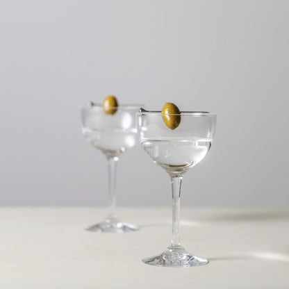 Simon Pearce Vintner Nick and Nora Cocktail Glass Boxed Set of 2