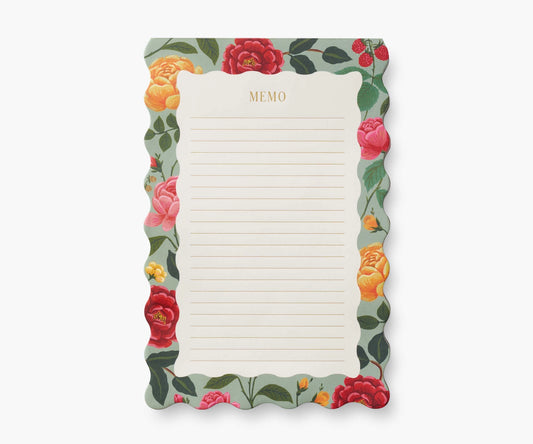 Rifle Paper Co. Roses Memo Pad