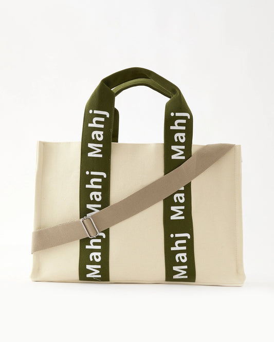 "Mahj It All" Bag in Olive Green