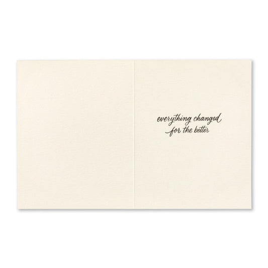"On this day, years ago..." Birthday Card