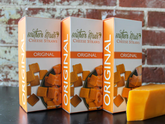 Southern Straws Original Seasoned Cheese Straws 6 Oz. Box