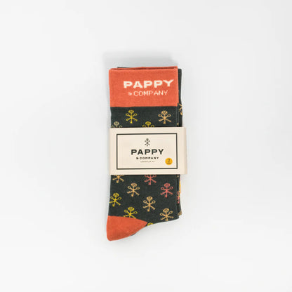 Pappy & Co. Keys & Stripes Sock Set