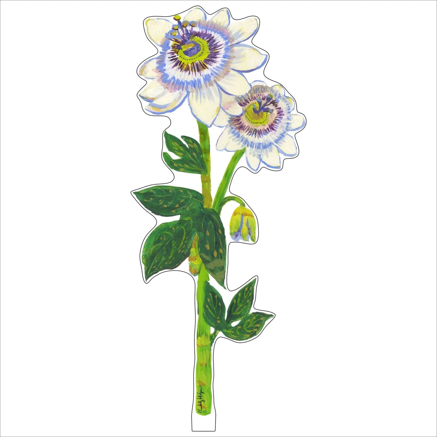 Passion Flower Small Acrylic Flower