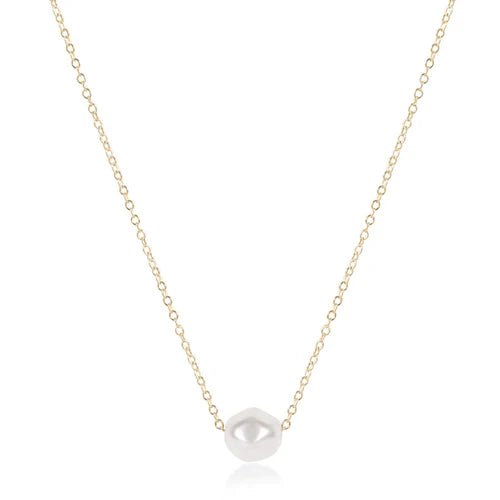 enewton 16" Necklace Gold, Admire Pearl