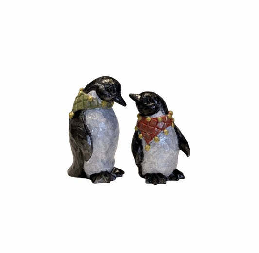 Juliska Clever Creatures Penguin Salt & Pepper Shakers