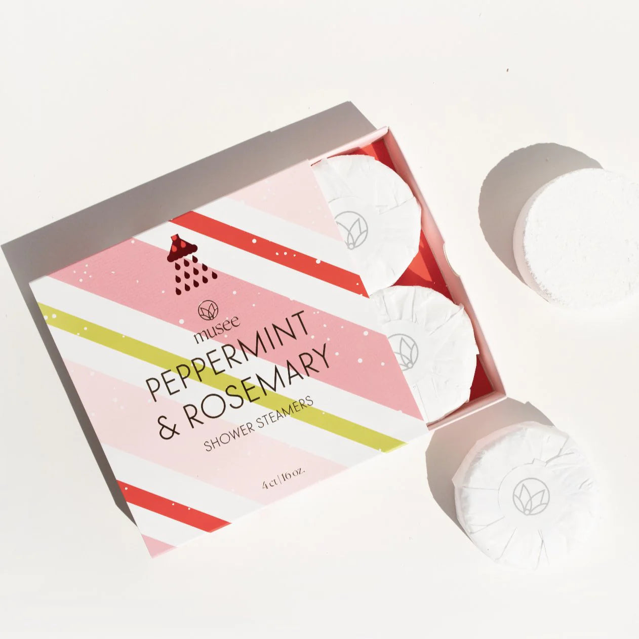 Musee Peppermint & Rosemary Shower Steamers