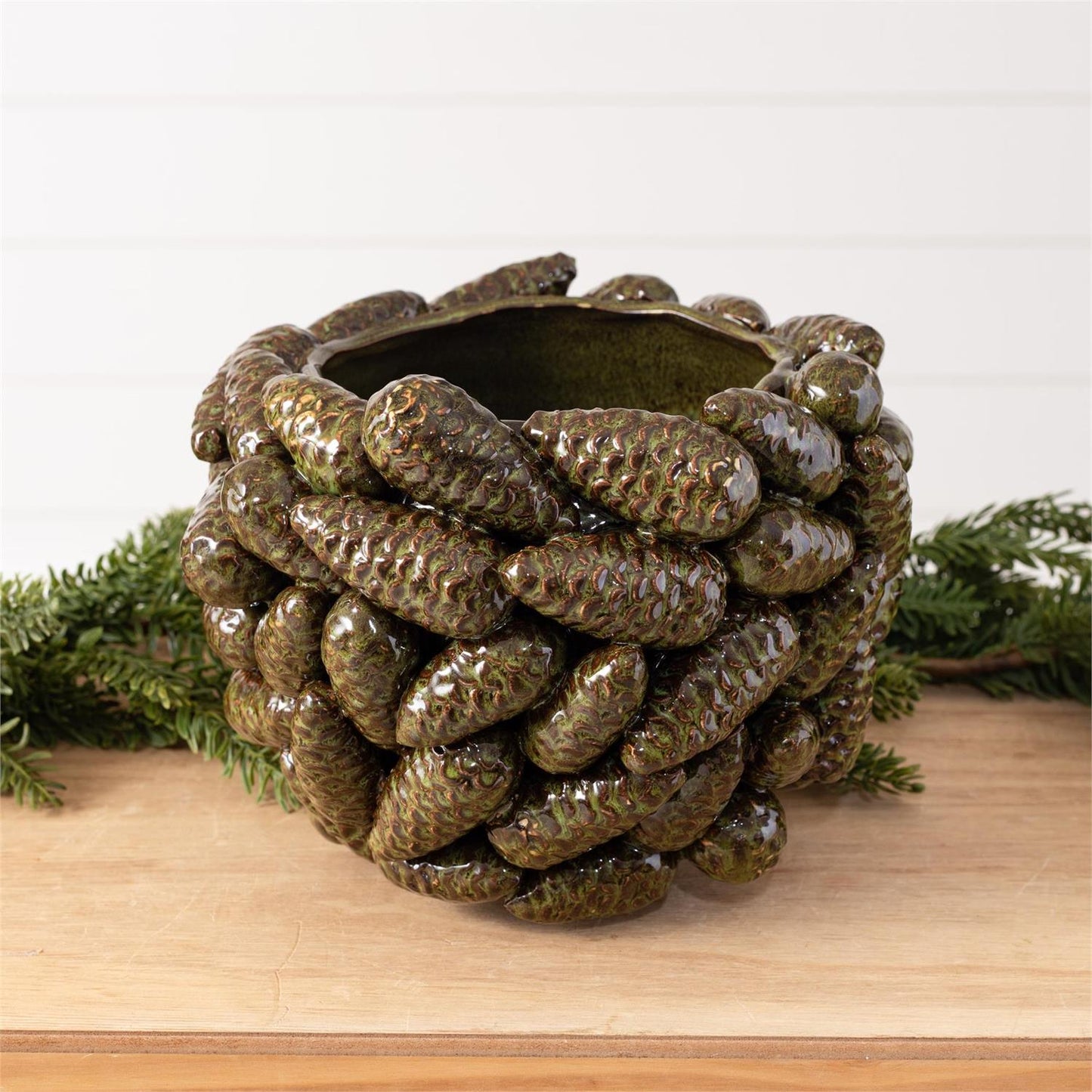 Pinecone Planter