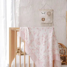 Load image into Gallery viewer, Double Layer Muslin Blanket, Toile de Jouy