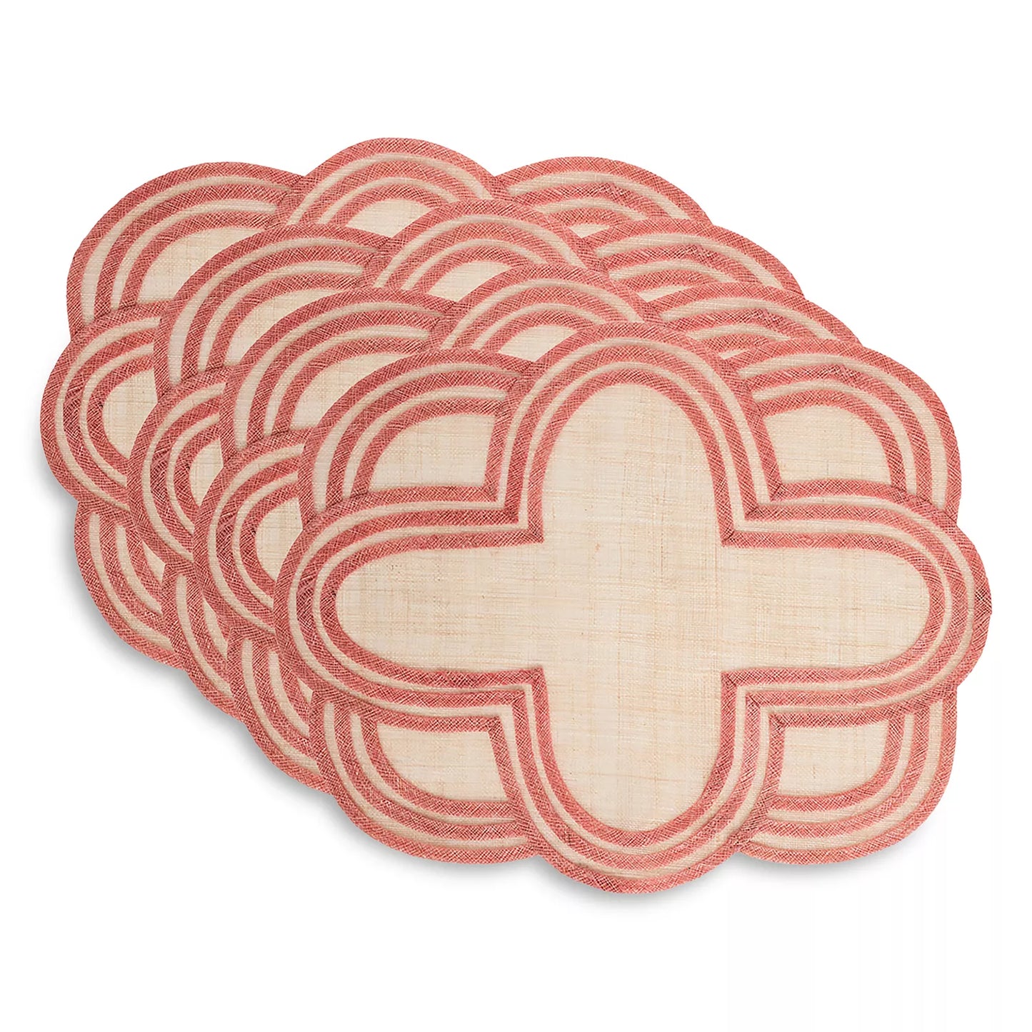 Juliska Scallop Stripe Placemats (Set of 4)