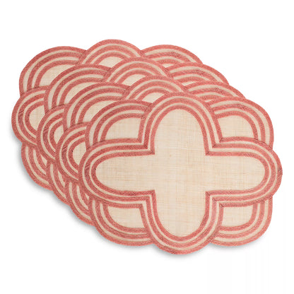 Juliska Scallop Stripe Placemats (Set of 4)