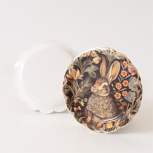 Woodland Rabbit Paper Plates