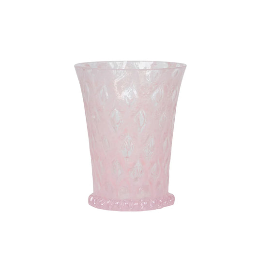 Juliska Trellis Blush Pink Small Tumbler