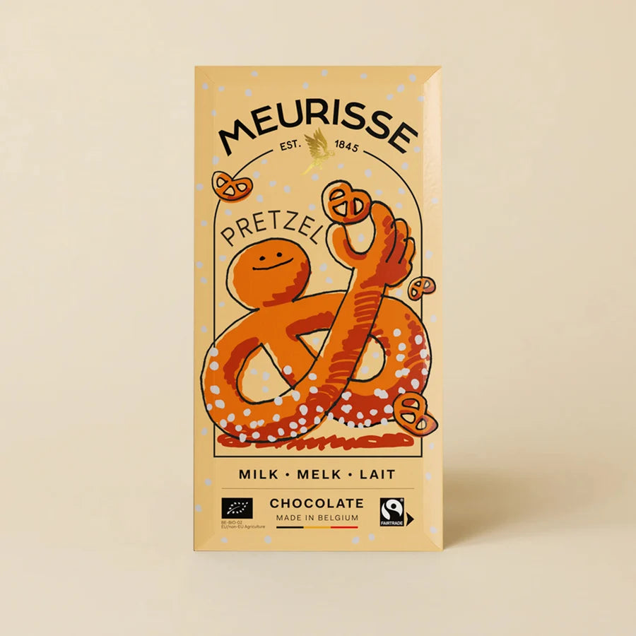 Pretzel Milk Chocolate 39% Chocolate Bar