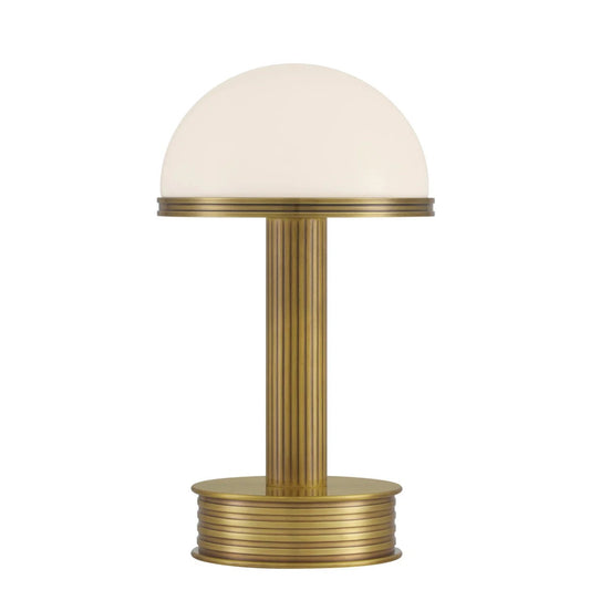 Promenade Brass Cordless Table Lamp