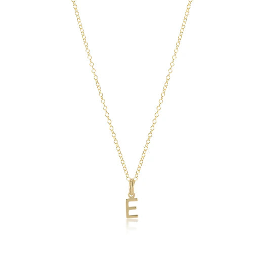 enewton 16" Necklace Gold - Respect Gold Charm - T