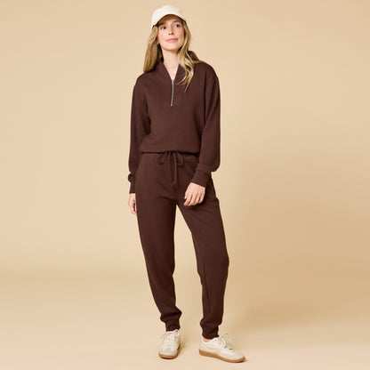 ESPRESSO DreamTech 1/4 Zip Jogger Set