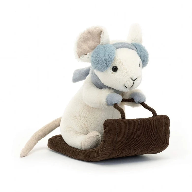 Merry Mouse Sleighing, Jellycat