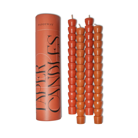 Red & Terracotta Tube Tapers