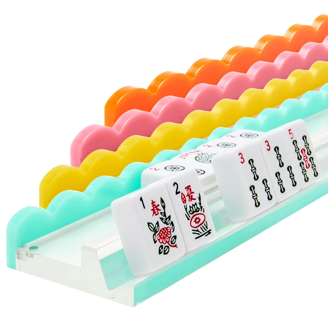 Mahjong Racks with Scalloped Detail Retro