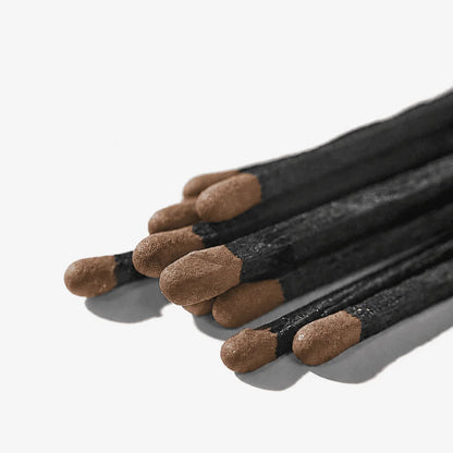 Square Acrylic Match Striker with Espresso Matches