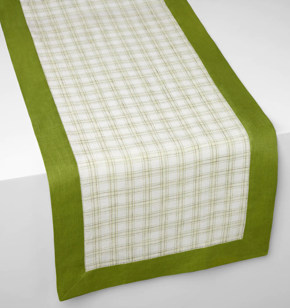 Mikelina Table Runner in Fern - Sferra