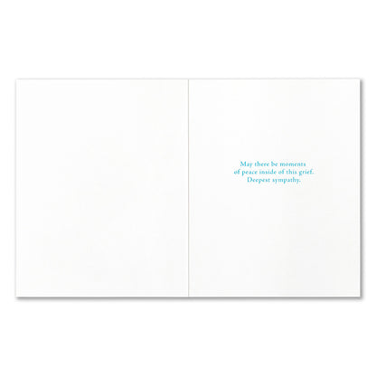 There is a Sacredness... - Positively Green Sympathy Card