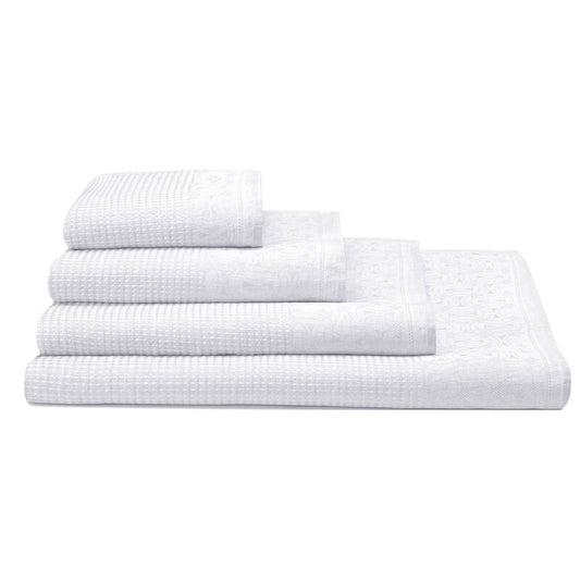 Le Jacquard Francais Lula white Guest Towel
