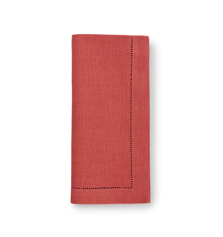Sferra Linen Dinner Napkins 20" x 20" Rose (Set of 4)