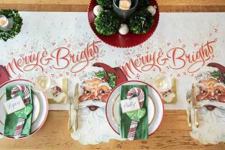 Die Cut Santa Placemat
