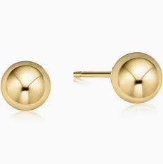 enewton Classic 8mm Ball Stud Earrings, Gold