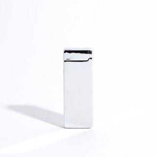 Silver Pocket Double Arc Lighter (Metallic)