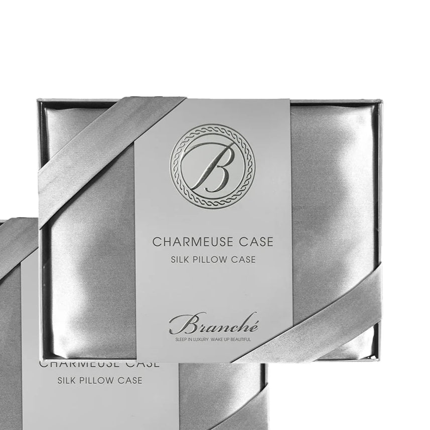 Branché Charmeuse King Case Silk Pillow Slip