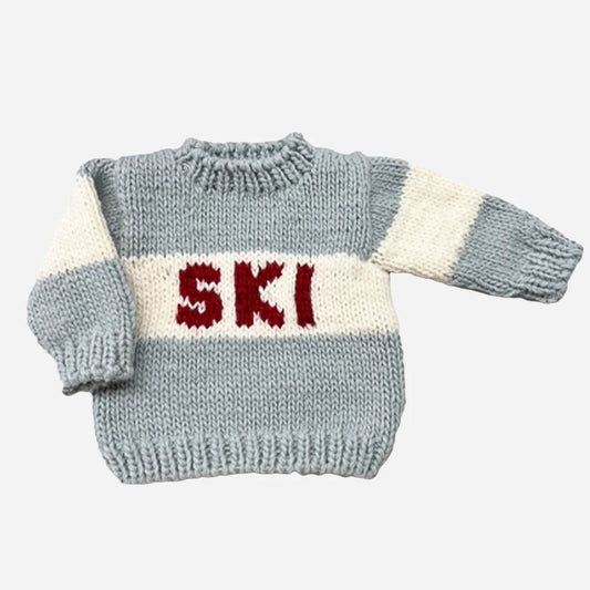 Ski Sweater in Bowie Grey
