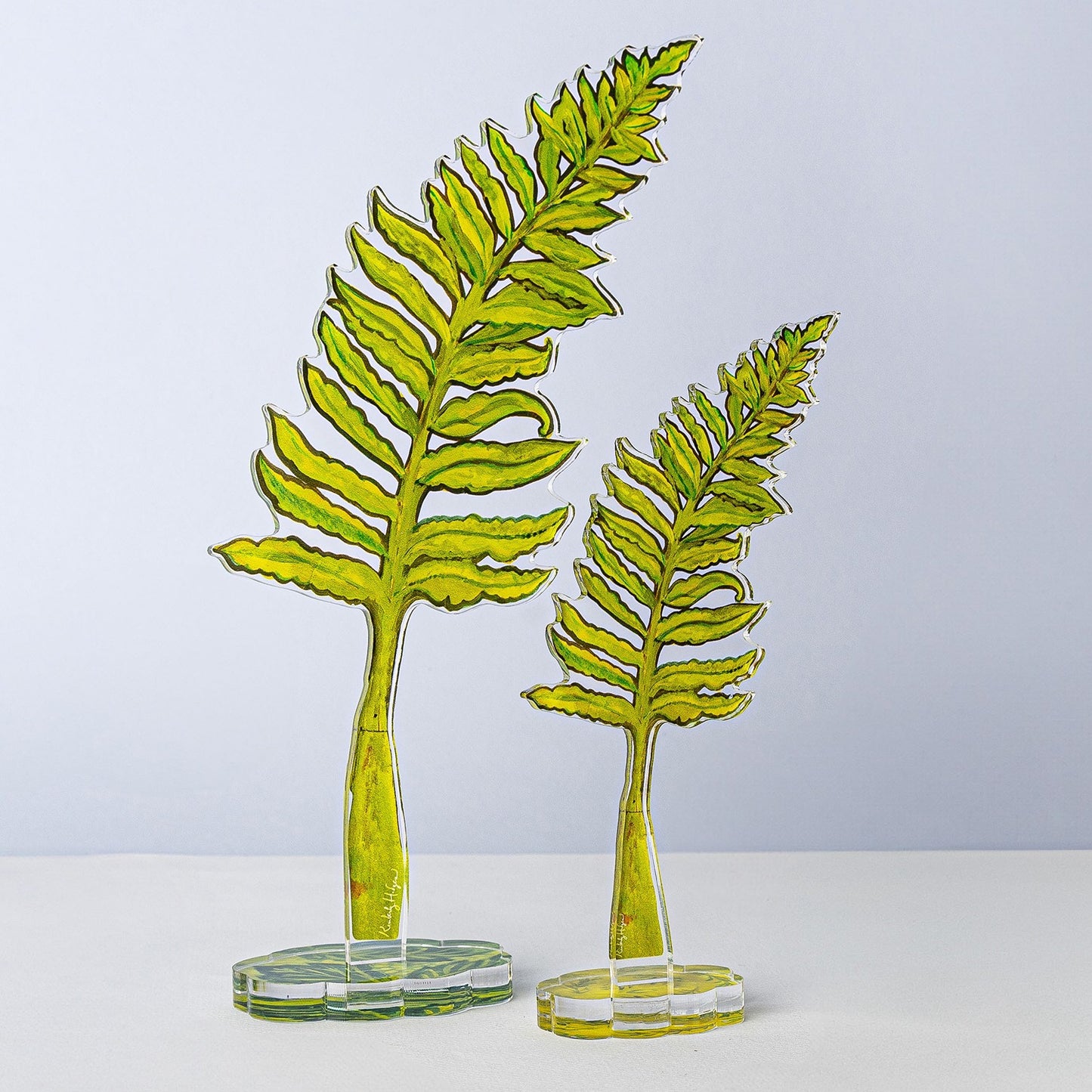 Classic Fern Small Acrylic Flower