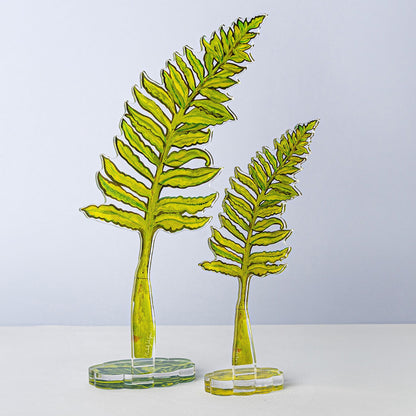 Classic Fern Small Acrylic Flower